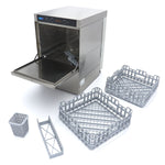 Lave-vaisselle sous plan - 40 x 40 cm - avec pompe de rinçage - 230V – Maxima 09240020