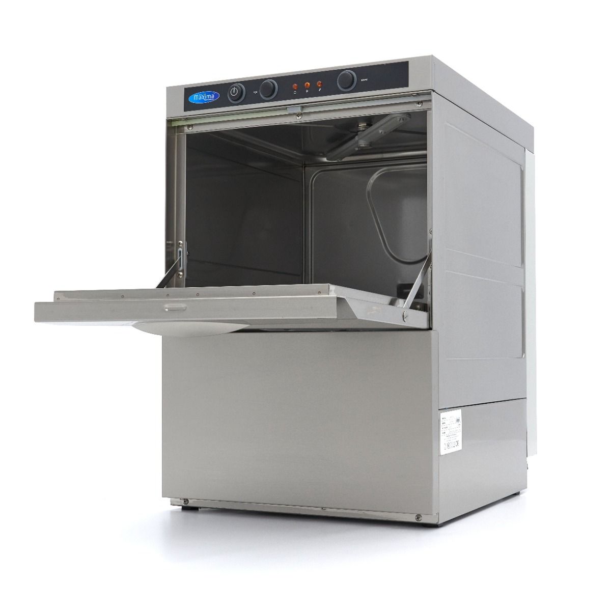 Lave-verres - 35 x 35 cm - avec pompe d'aide au rinçage – Maxima 09240000