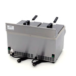 Friteuse - 2 x 8 L - 2 paniers - induction - avec robinet de vidange – Maxima 09371095