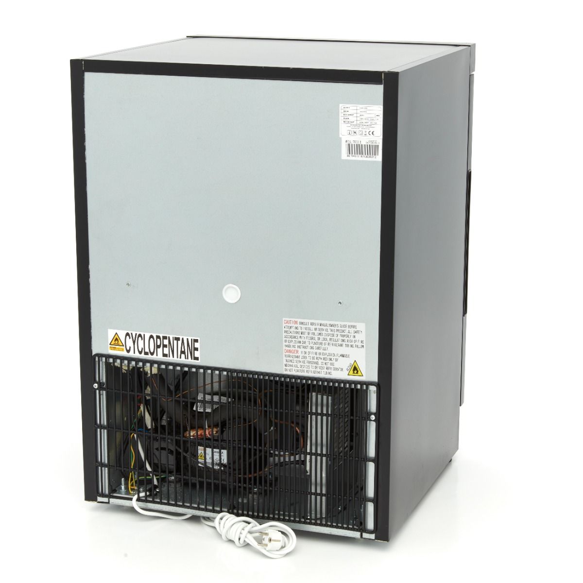 Congélateur - 200 L - 2 étagères fixes - noir – Maxima 09405003