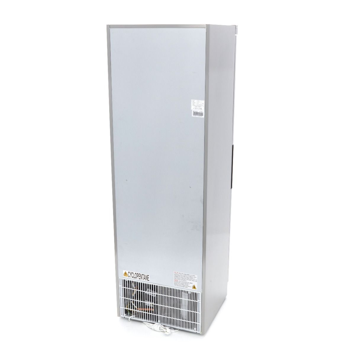 Réfrigérateur - 400 L - 4 étagères réglables - acier inoxydable – Maxima 09405016