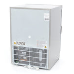 Réfrigérateur - 200 L - acier inoxydable - avec porte en verre – Maxima 09405010