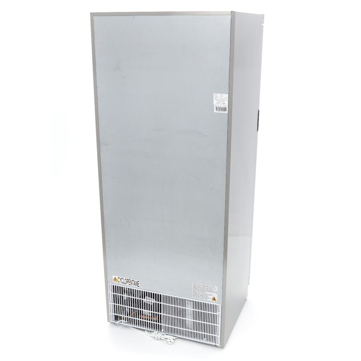 Réfrigérateur - 600 L - acier inoxydable - avec porte en verre – Maxima 09405034