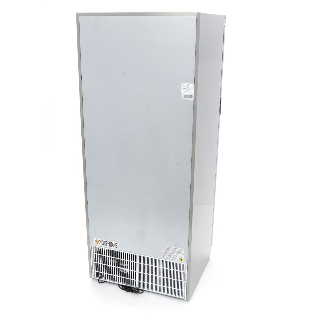 Congélateur - 600 L - acier inoxydable - avec porte en verre – Maxima 09405035