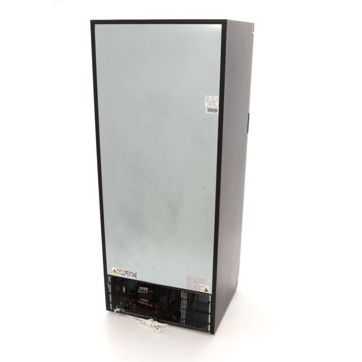 Réfrigérateur - 600 L - noir - avec porte en verre – Maxima 09405032