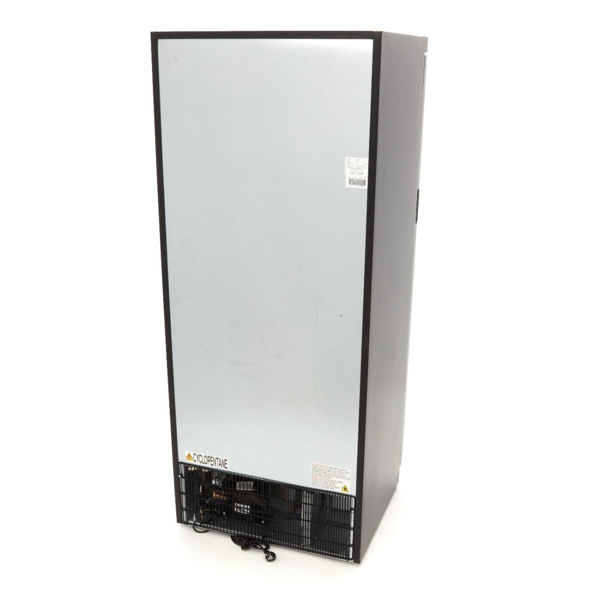 Congélateur - 600 L - noir - avec porte en verre – Maxima 09405033
