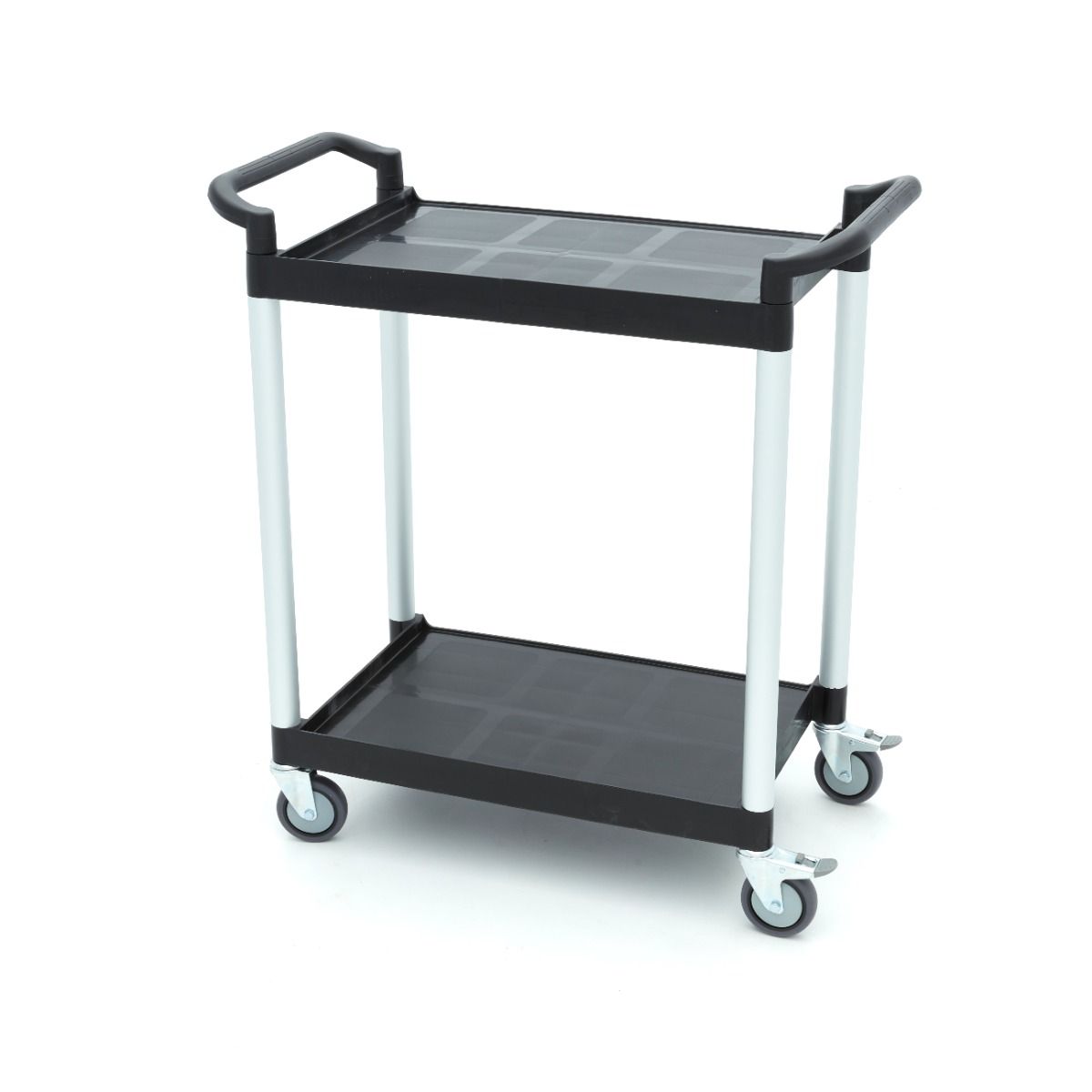 Chariot de service - 2 étagères en plastique - 86,5 x 42,5 cm – Maxima 09507003