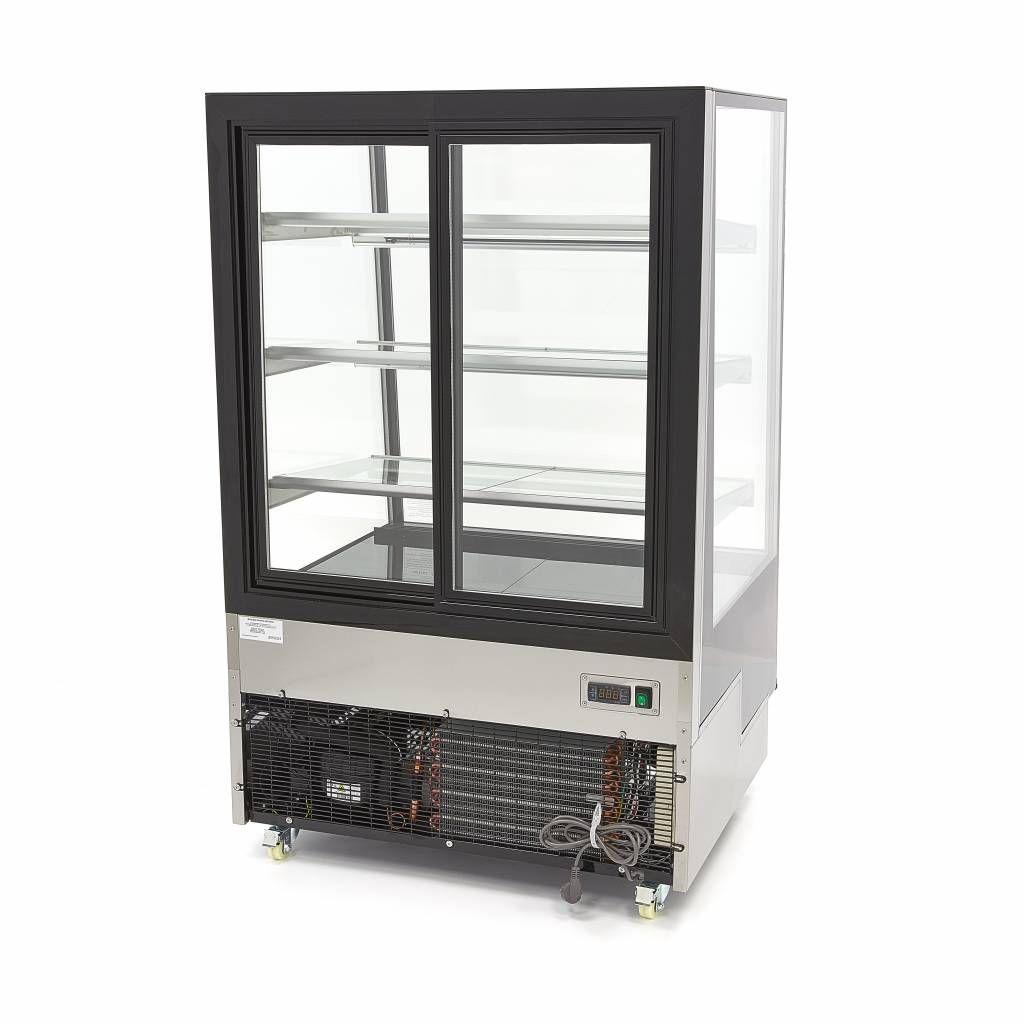 Vitrine à gâteaux - 400 L - 90 cm - sur roues – Maxima 09400842