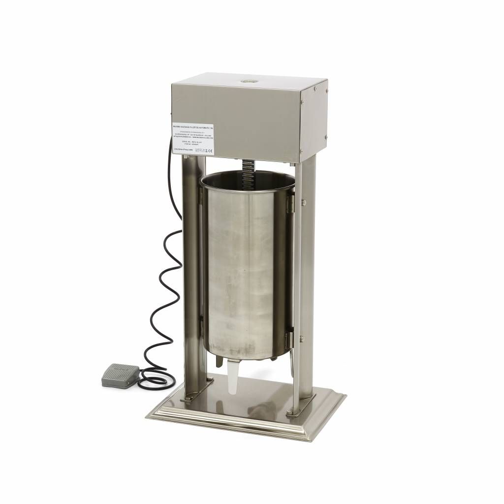 Poussoir à saucisses - 15 L - automatique - verticale - incl 4 tubes de remplissage – Maxima 09300457