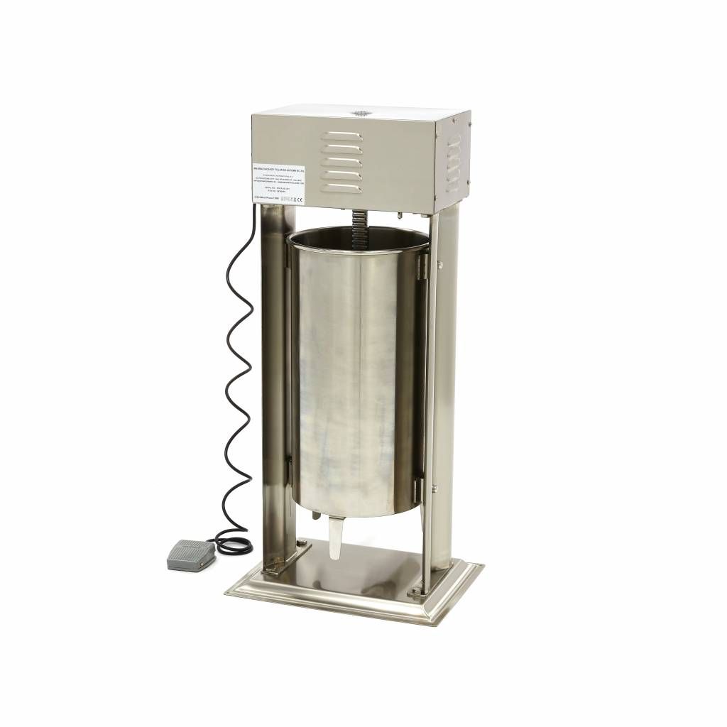 Poussoir à saucisses - 25 L - automatique - verticale - incl 4 tubes de remplissage – Maxima 09300459