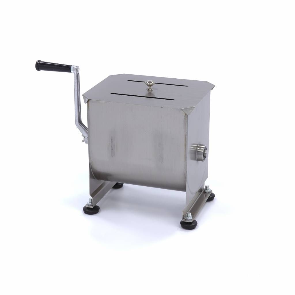 Mélangeur à viande - 10 L - 7,5 kg viande - axle unique - manuel – Maxima 09300440