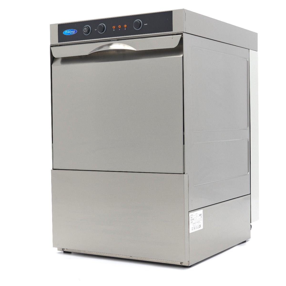 Lave-vaisselle sous plan - 40 x 40 cm - avec avec pompes de vidange, d'aide au rinçage et de savon - 230V – Maxima 09240030
