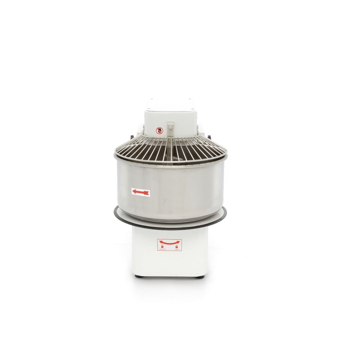 Pétrin à spirale / pétrin à pâte - 50 L - 30 kg de pâte - 2 vitesses - bol amovible - 400V – Maxima 09361908
