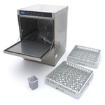 Lave-vaisselle sous plan - 50 x 50 cm - avec pompes de vidange, d'aide au rinçage et de savon - 230V – Maxima 09240050
