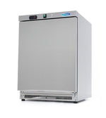 Réfrigérateur - 200 L - 3 étagères réglables - acier inoxydable – Maxima 09405004