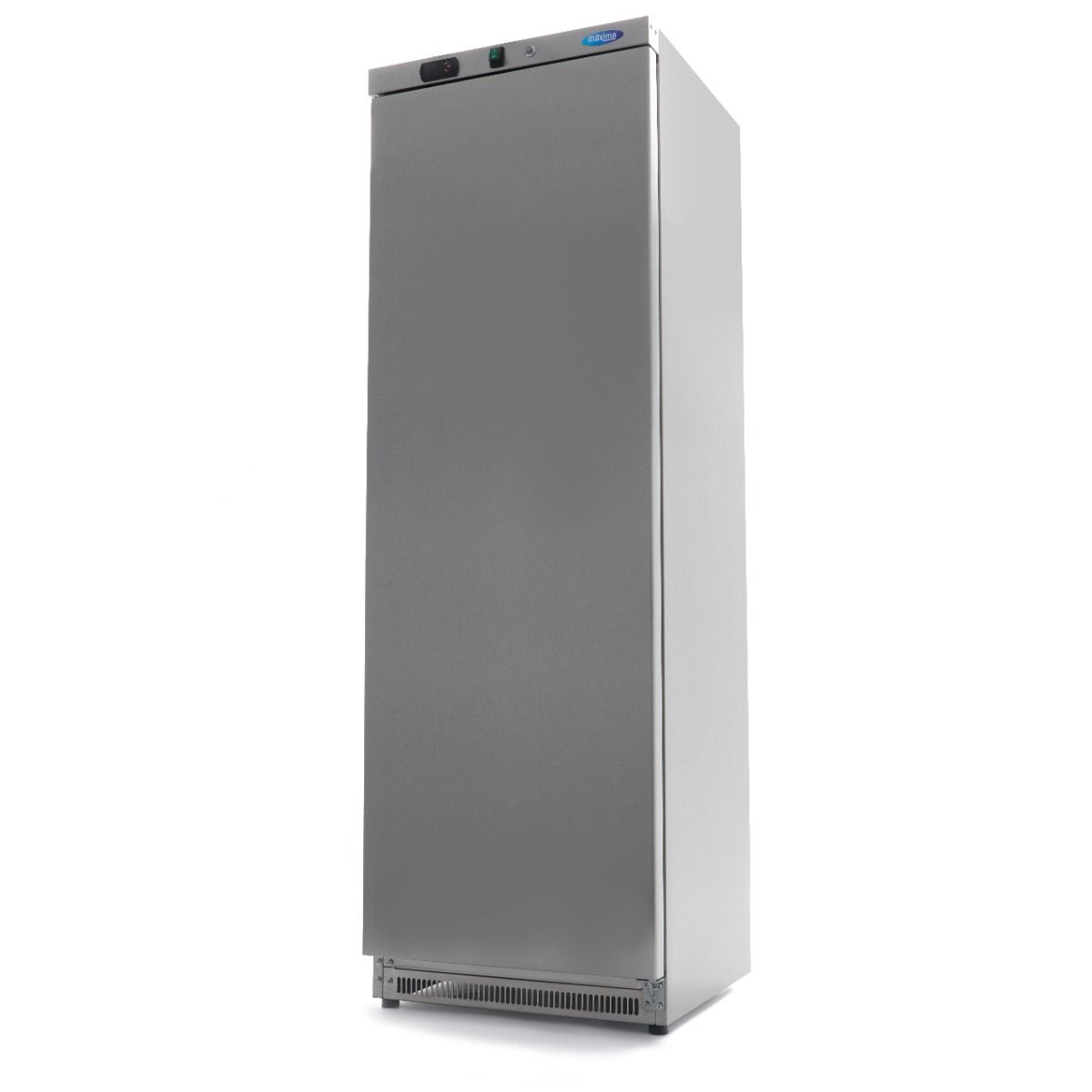 Réfrigérateur - 400 L - 4 étagères réglables - acier inoxydable – Maxima 09405016