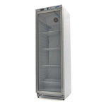 Réfrigérateur - 400 L - blanc - avec porte en verre – Maxima 09405018