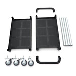 Chariot de service - 2 étagères en plastique - 86,5 x 42,5 cm – Maxima 09507003