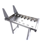 Table à rouleaux droits en acier inoxydable - pour convoyeur à paniers lave-vaisselle – Maxima 09240121