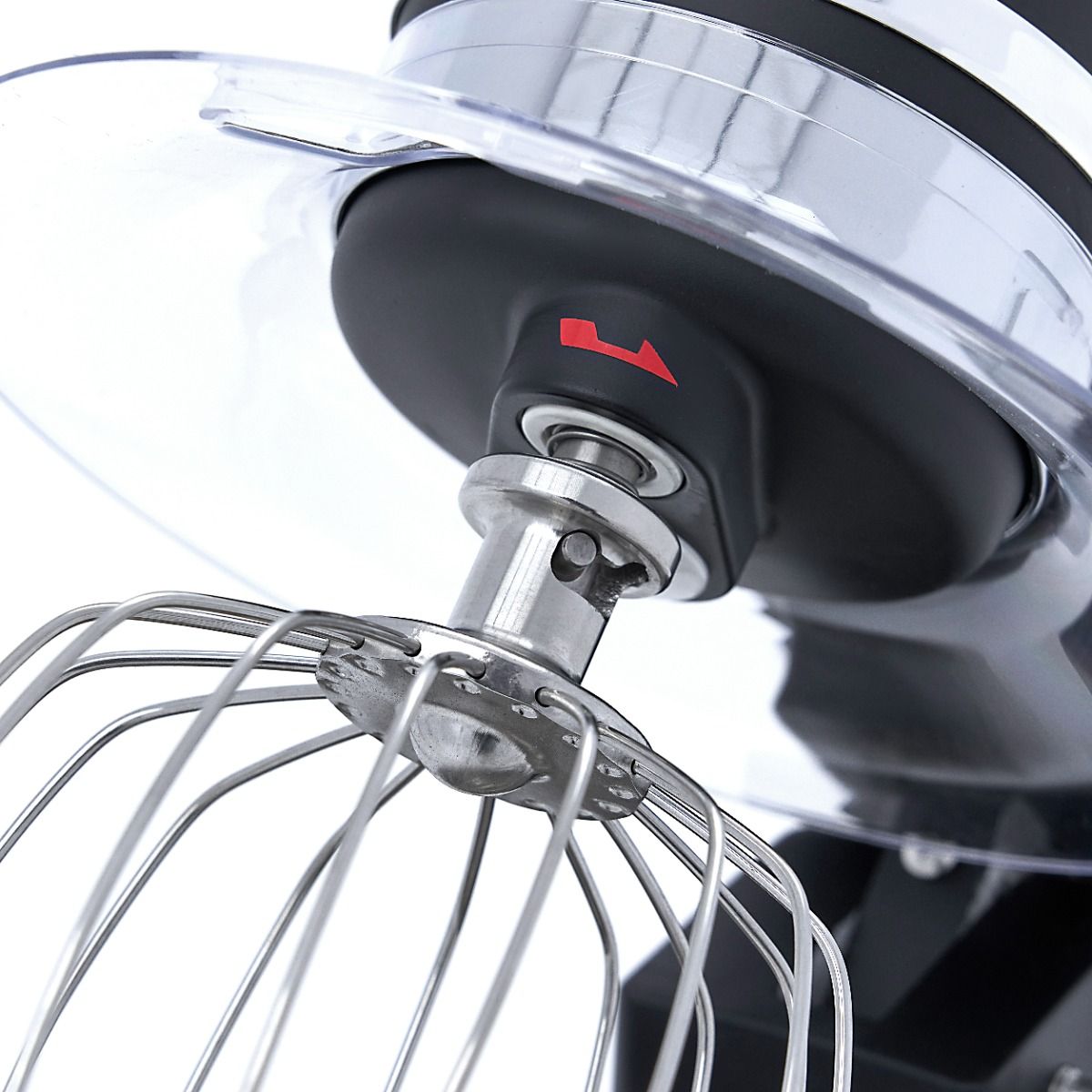 Mixer planétaire - 7 L - jusqu'à 2 kg de pâte - noir mat – Maxima 09360785