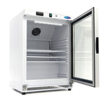 Réfrigérateur - 200 L - blanc - avec porte en verre – Maxima 09405006