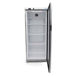 Réfrigérateur - 600 L - acier inoxydable - avec porte en verre – Maxima 09405034