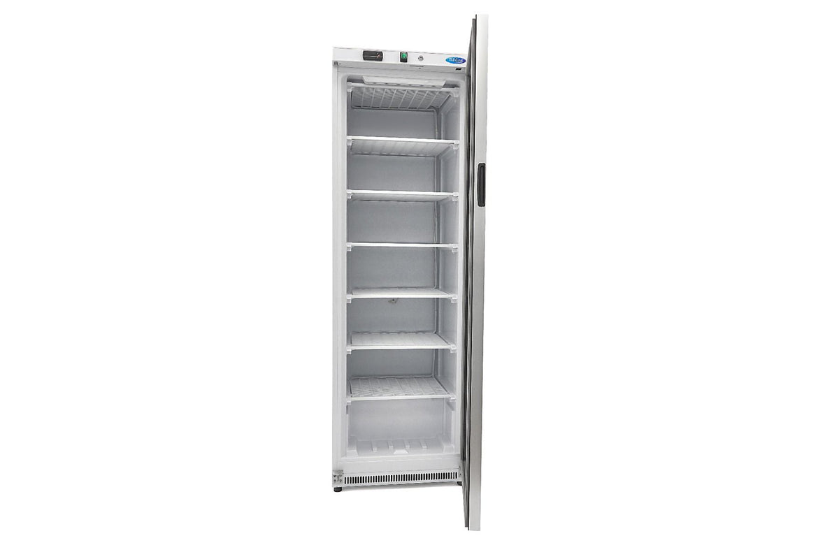 Congélateur - 400 L - blanc - avec porte en verre – Maxima 09405019
