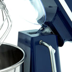 Mixer planétaire - 7 L - jusqu'à 2 kg de pâte - bleu acier – Maxima 09360790