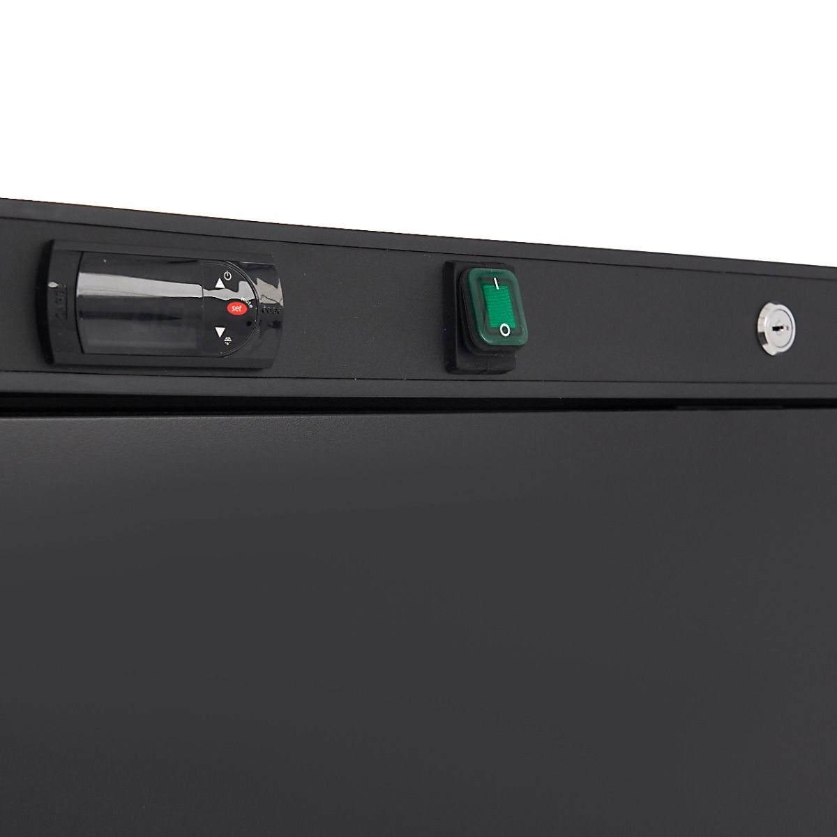 Congélateur - 600 L - 6 étagères fixes - noir – Maxima 09405027