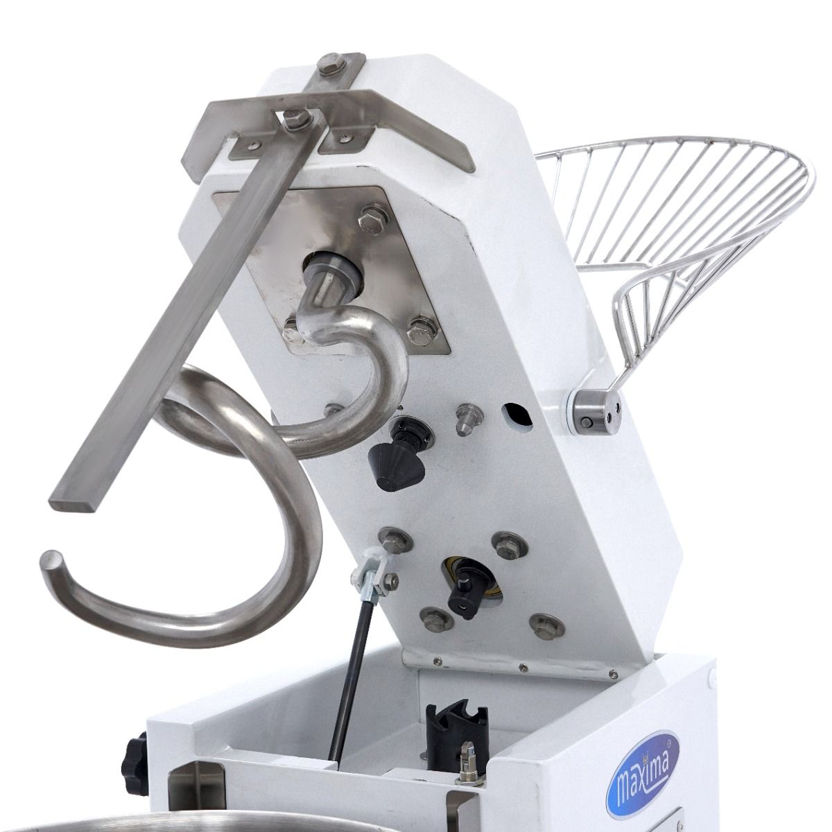 Pétrin à spirale / pétrin à pâte - 30 L - 18 kg de pâte - 2 vitesses - bol amovible – Maxima 09361906