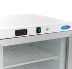 Congélateur - 200 L - blanc - avec porte en verre – Maxima 09405007