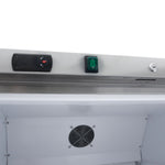 Réfrigérateur - 600 L - 4 étagères réglables - acier inoxydable – Maxima 09405028