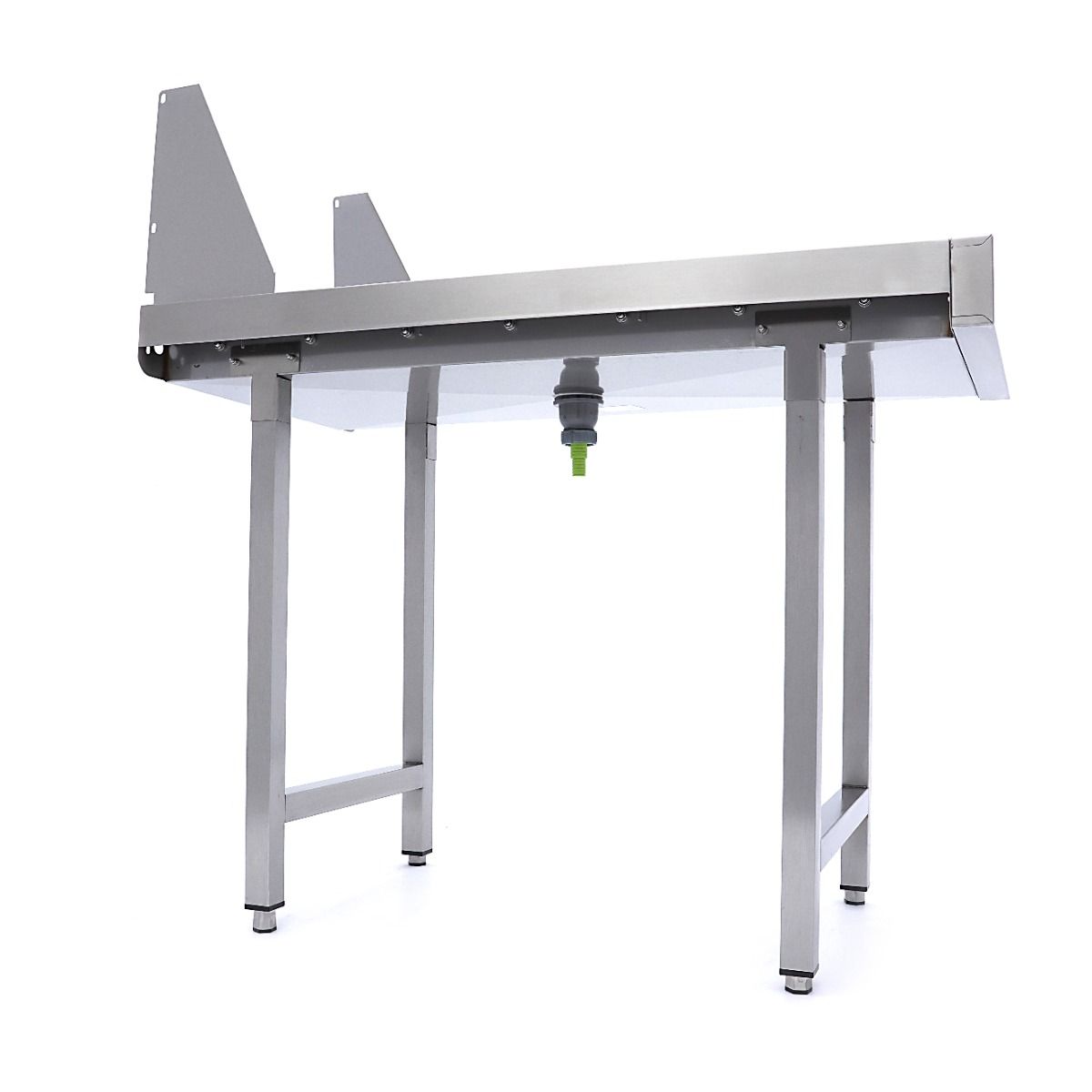 Table à rouleaux droits en acier inoxydable - pour convoyeur à paniers lave-vaisselle – Maxima 09240121