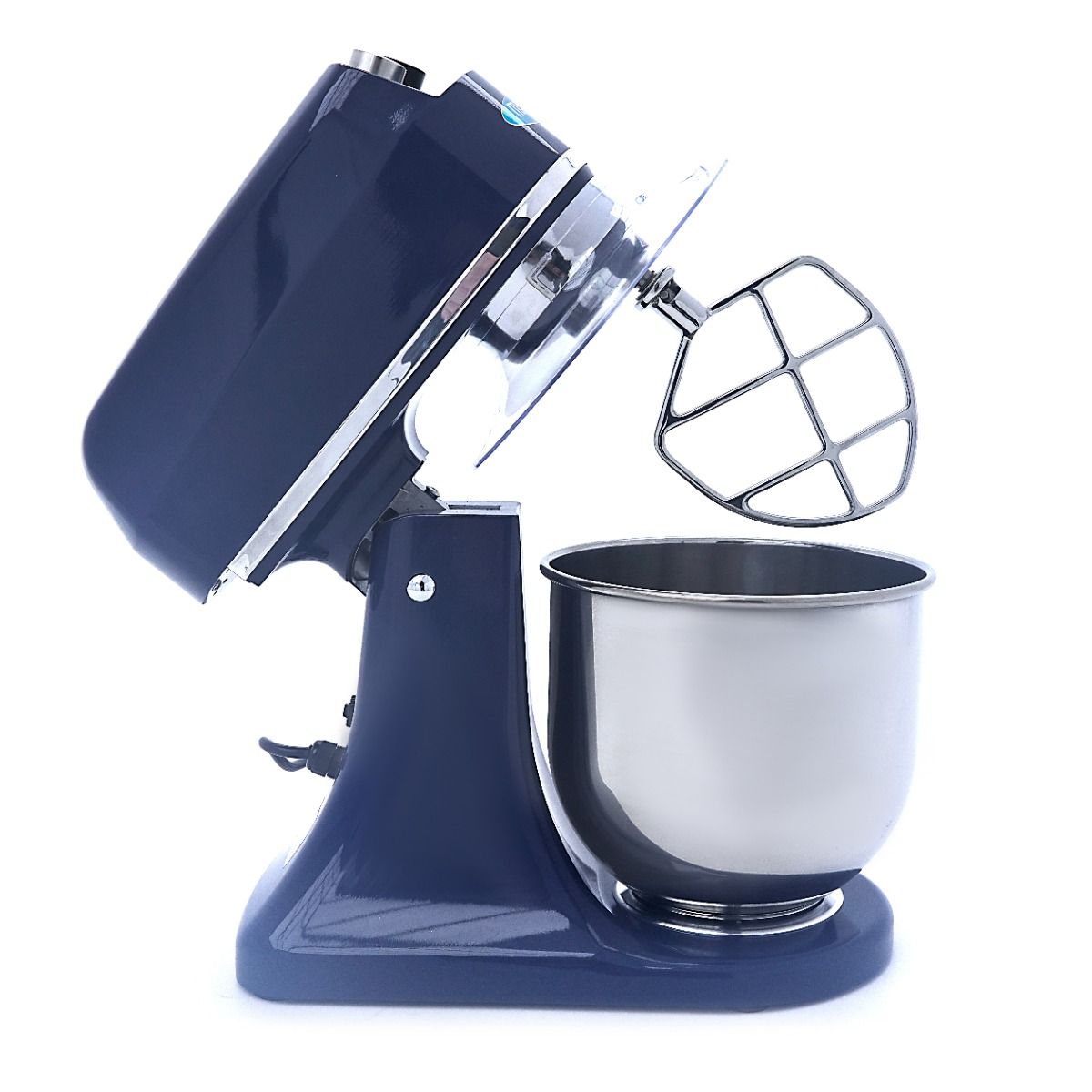 Mixer planétaire - 7 L - jusqu'à 2 kg de pâte - bleu acier – Maxima 09360790