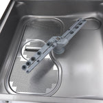 Lave-vaisselle à capot - 50x50cm - avec pompes de vidange, de rinçage et de savon - 400V – Maxima 09240080