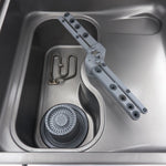 Lave-vaisselle à capot - 50x50cm - avec pompes de vidange, de rinçage et de savon - 400V – Maxima 09240080