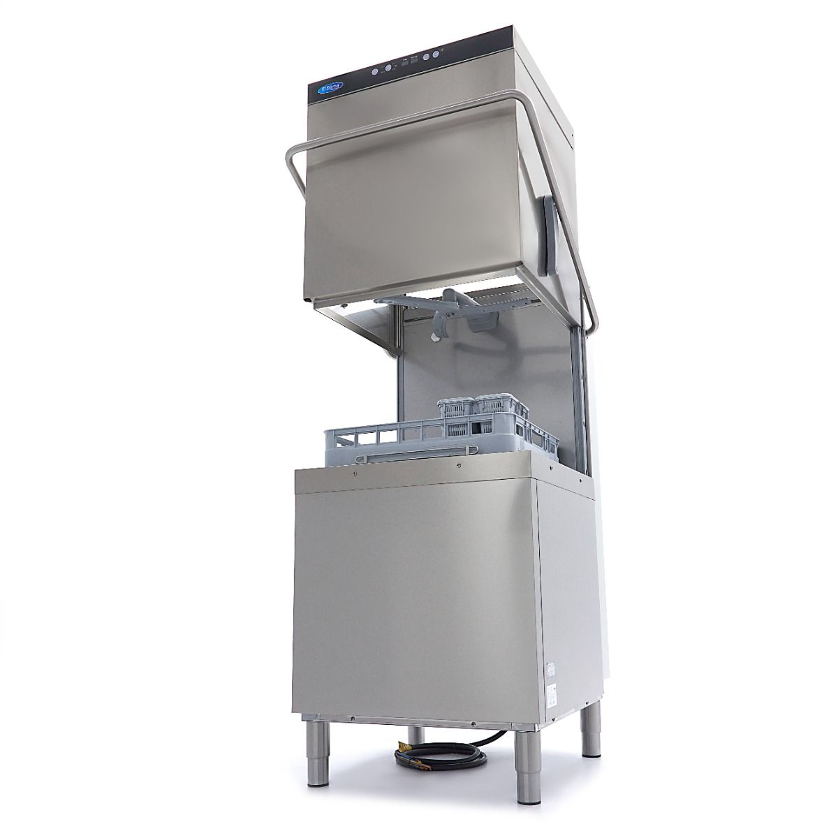 Lave-vaisselle à capot - 50x60cm - avec pompes de rinçage et de savon - 400V – Maxima 09240140