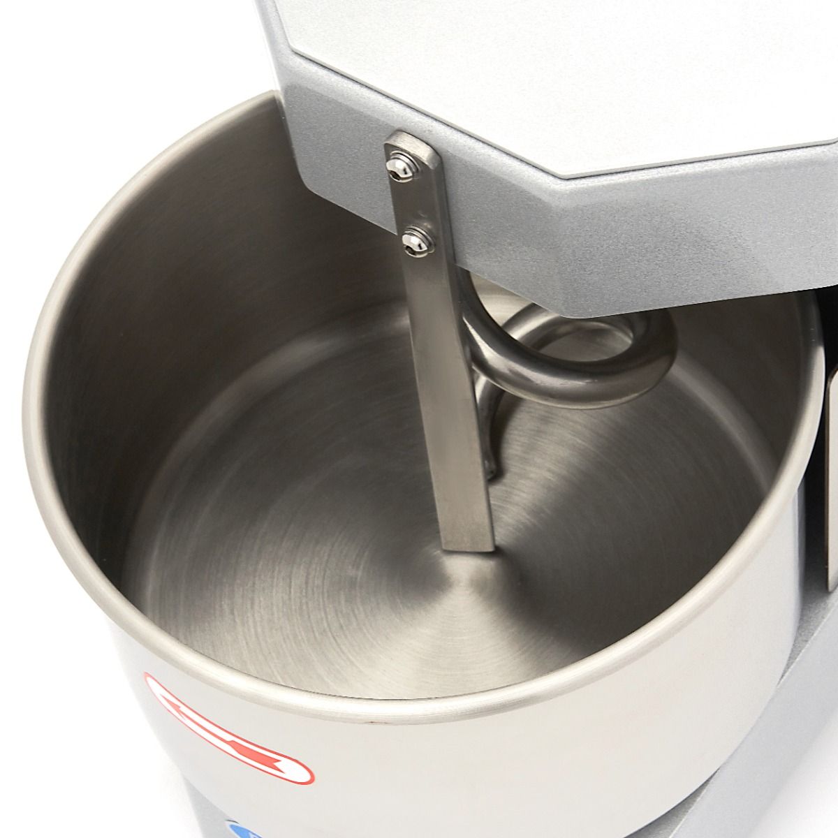Pétrin à spirale / pétrin à pâte - 8 L - 4,5 kg de pâte - argent – Maxima 09361002
