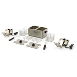 Friteuse - 2 x 4 L - 2 paniers - jusqu'à 2 kg de frites – Maxima 09300411