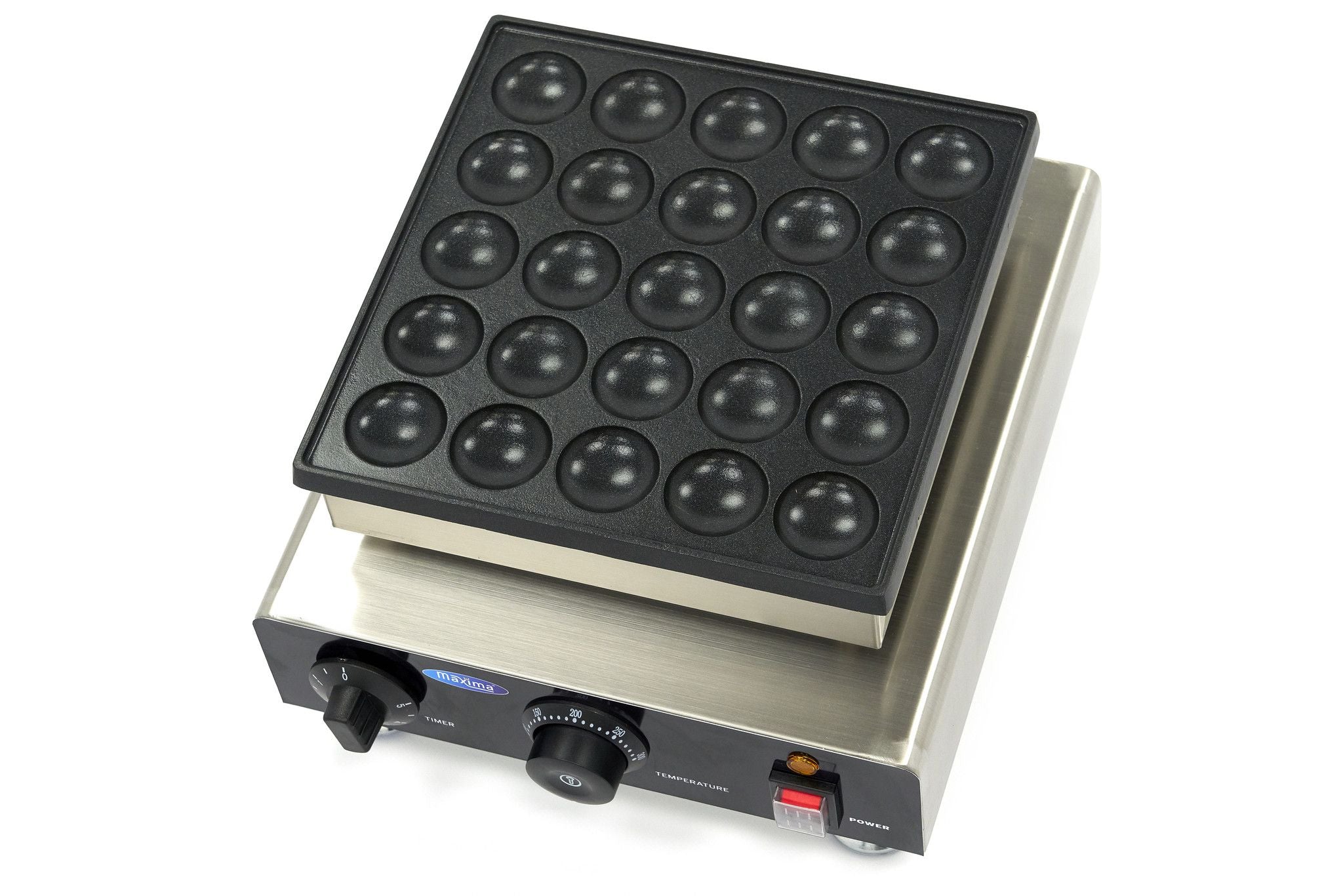 Mini crêpière - 25 pièces - Ø4,5 cm chacune – Maxima 09374130