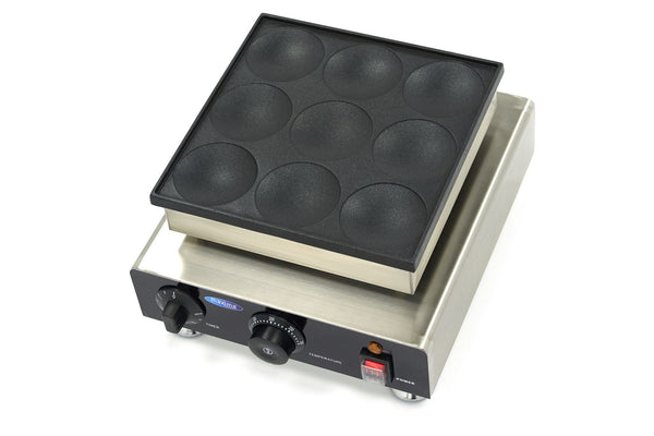 Appareil à crêpes - 9 crêpes - Ø8 cm chacune – Maxima 09374125