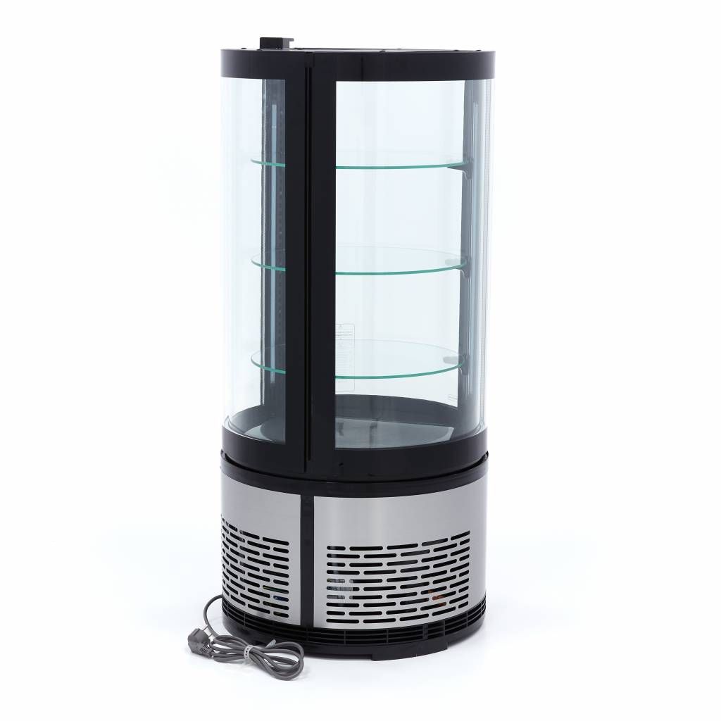 Vitrine à gâteaux - 100 L - 48 cm - ronde – Maxima 09400841