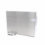 Réfrigérateur pour la préparation des pizzas - 137 cm - 3 portes - s'adapte à 8 x 1/6 GN - incl couvercle en acier inoxydable – Maxima 09400205