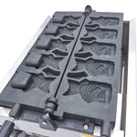Gaufrier - 5 formes de taiyaki / poisson - rotatif - numérique – Maxima 09374182
