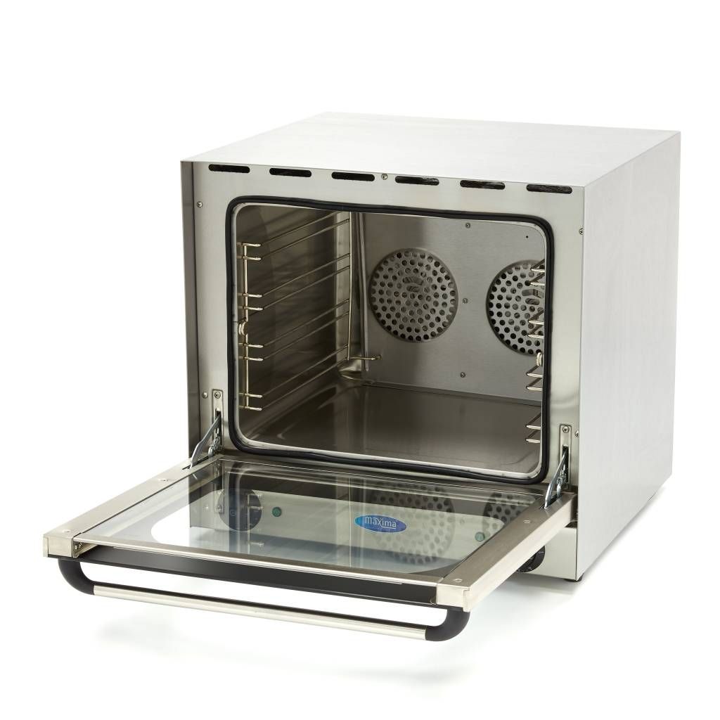 Four à convection - 4 plateaux - minuterie intégrée - jusqu'à 300°C – Maxima 09300420
