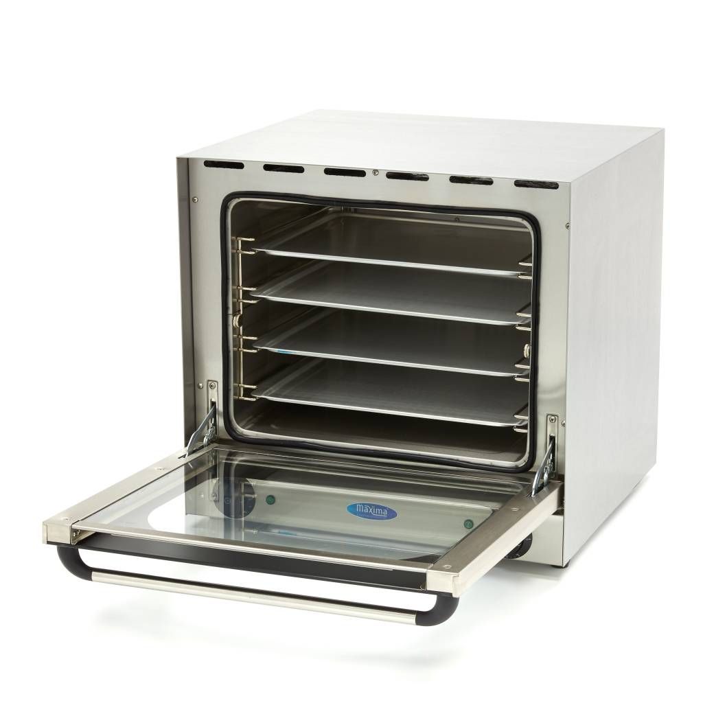 Four à convection - 4 plateaux - minuterie intégrée - jusqu'à 300°C – Maxima 09300420