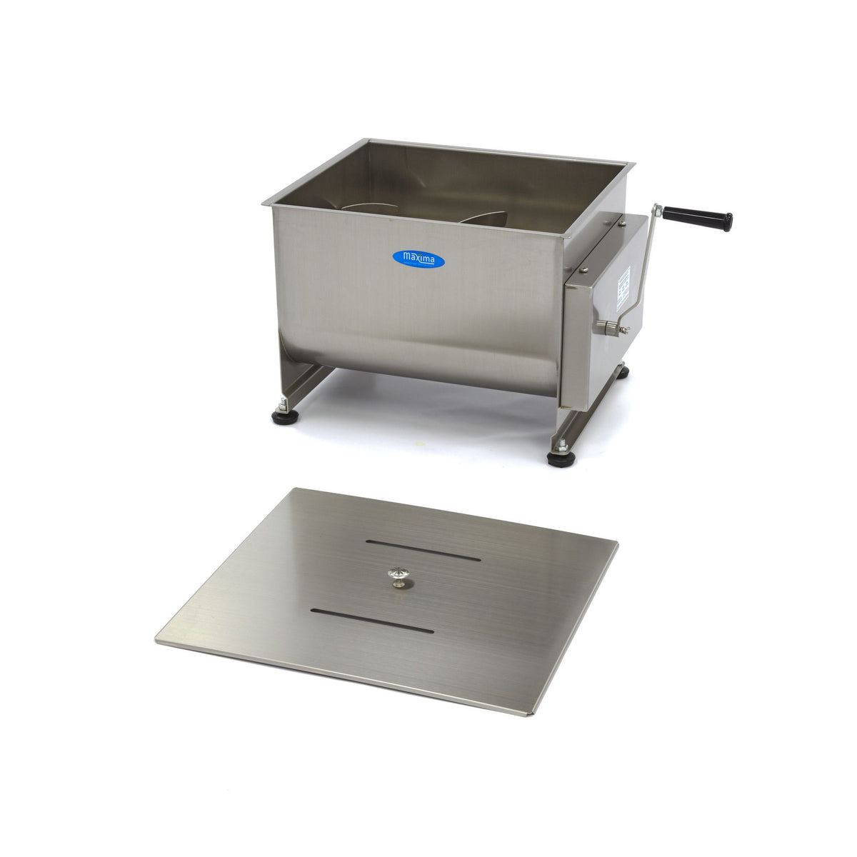 Mélangeur à viande - 40 L - 35 kg viande - axle double - manuel – Maxima 09368001