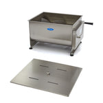 Mélangeur à viande - 60 L - 55 kg viande - axle double - manuel – Maxima 09368003