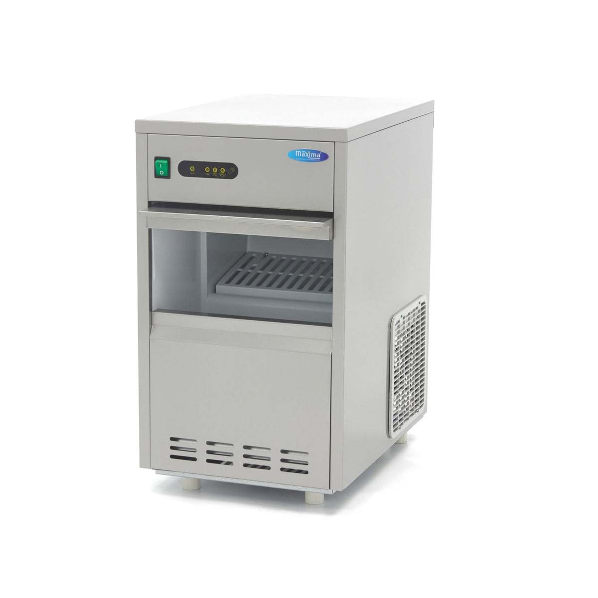 Machine à glaçons - 24 kg/jour - glaçons creux - refroidissement par eau – Maxima 09300123