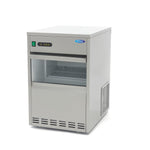 Machine à glaçons - 45 kg/jour - glaçons creux - refroidissement par eau – Maxima 09300127